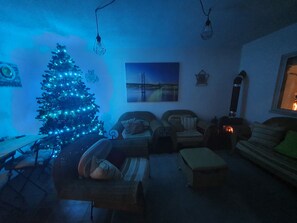 Sala de estar en el lobby