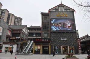 Façade de l’hébergement