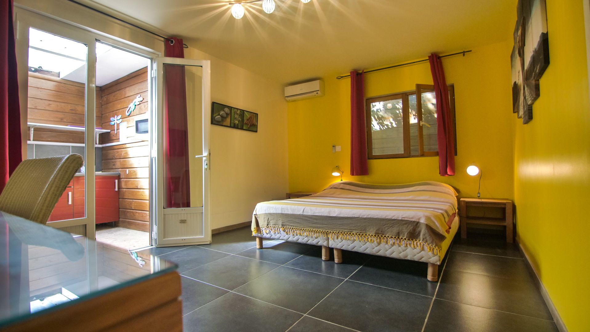 Chambre Supérieure Double ou avec lits jumeaux, coin cuisine (21) | 1 chambre, rideaux occultants, fer et planche à repasser, Wi-Fi gratuit
