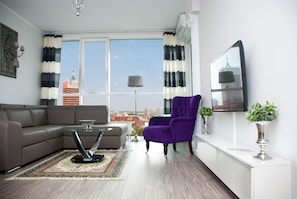 Deluxe Apartment, 2 Bedrooms, Tower | 1 bedroom, premium bedding, memory foam beds, individually decorated