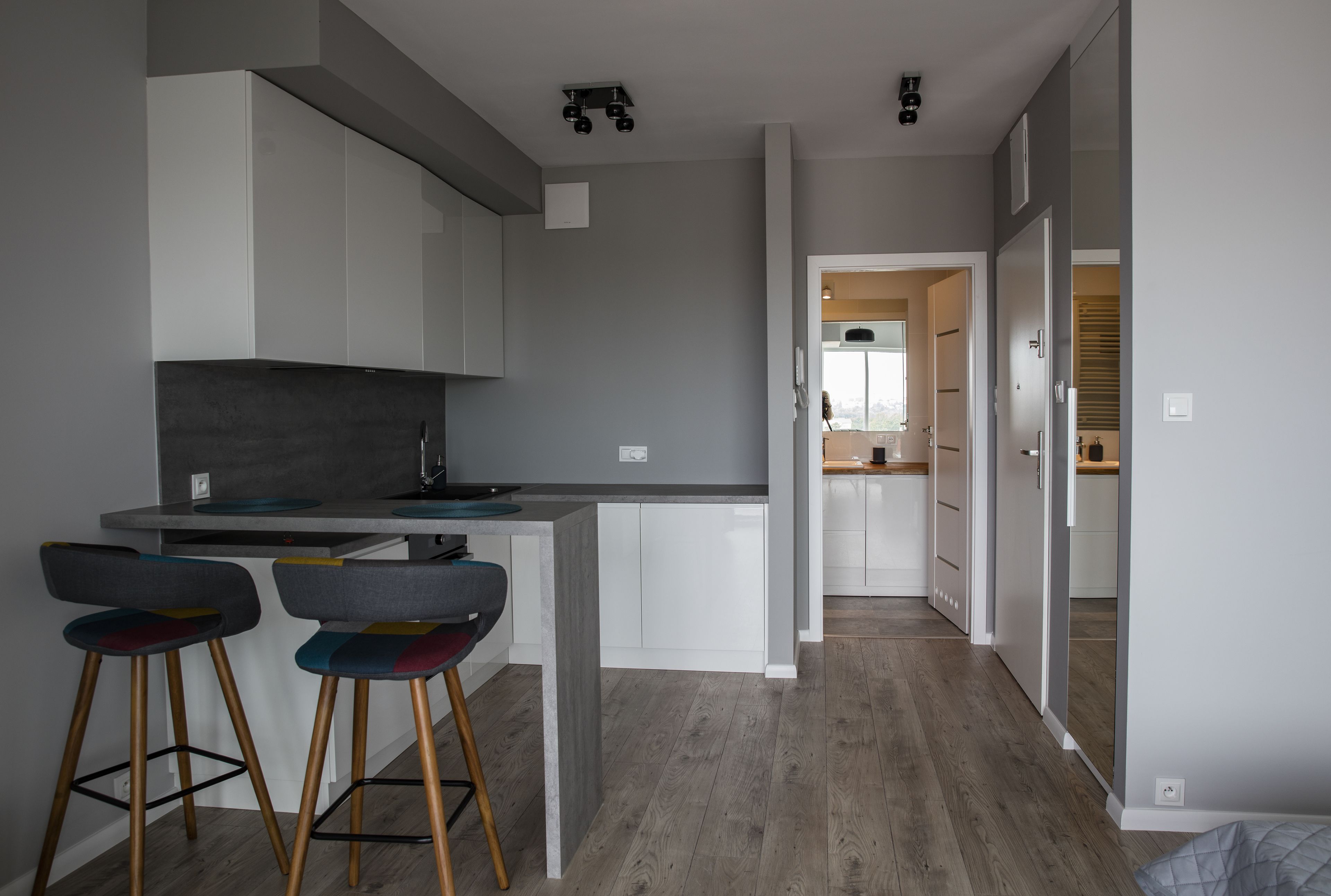 開放式套房 | 私人廚房 | 電冰箱、微波爐、烤箱、爐台