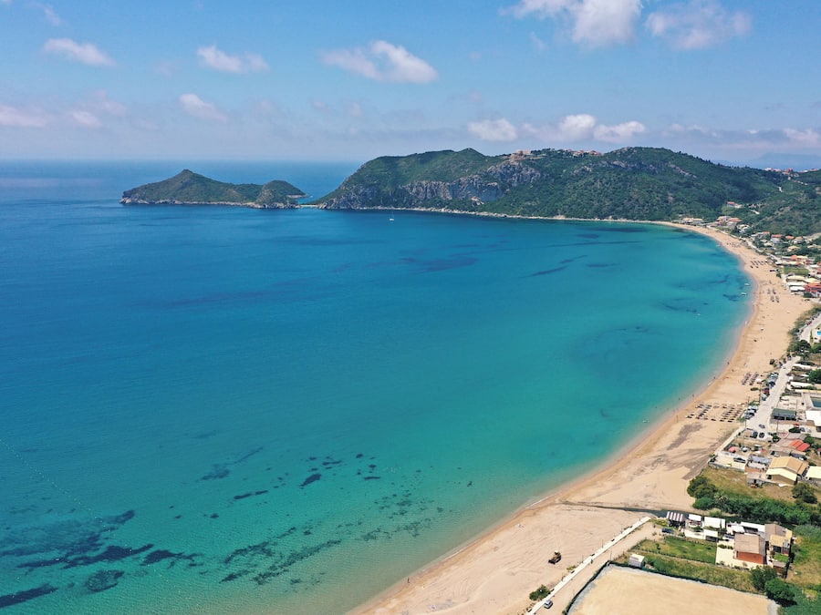 Vista a la playa o al mar