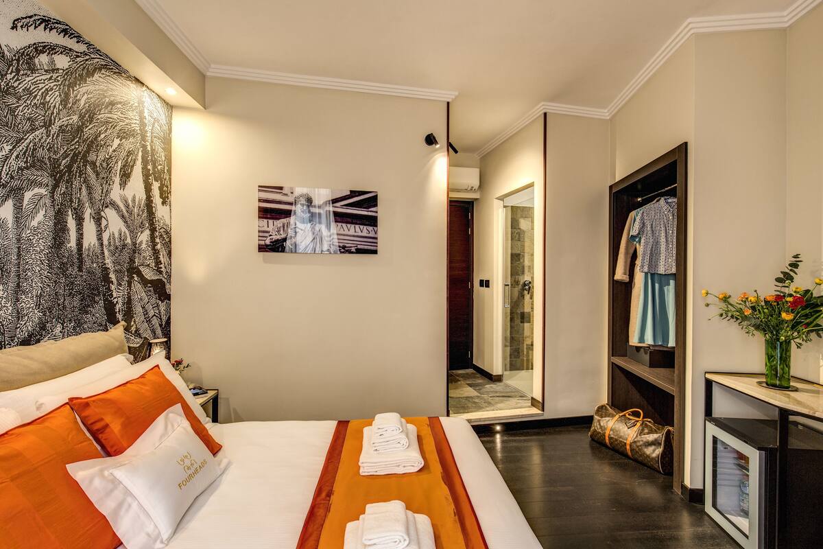 Superior Double Room | Premium bedding, in-room safe, desk, laptop workspace