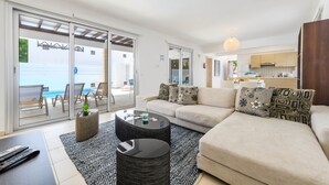 Villa, 3 Bedrooms, Private Pool | Living room - Villa Konnos Breeze (Paralimni)