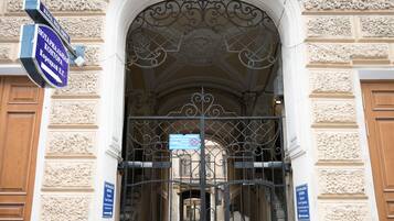 Entrée de l’hébergement