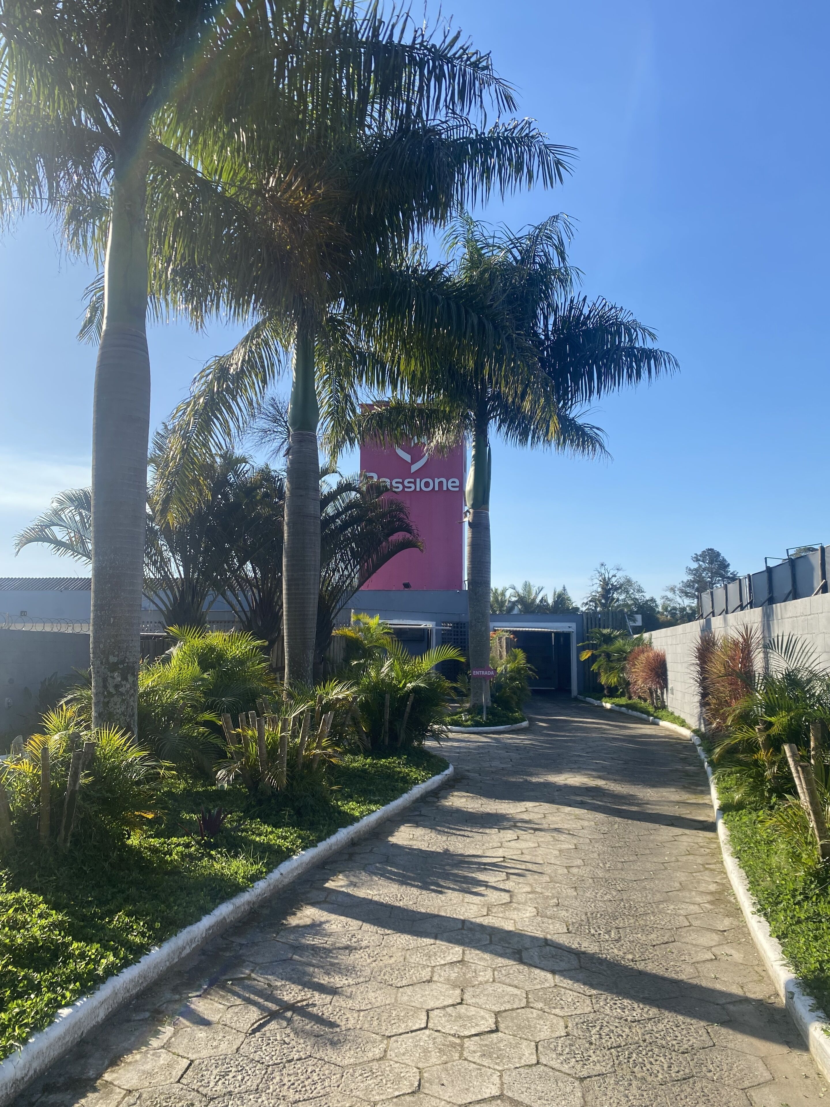 Fachada da propriedade