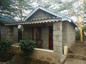 Basic Double Room, 1 Queen Bed | Living area | TV - Triple Eden Naivasha Hotel (Naivasha)