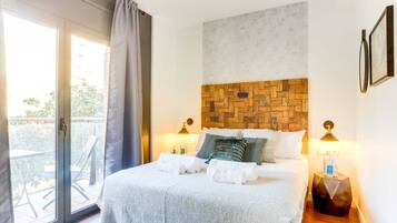 2 bedrooms, iron/ironing board, WiFi (free), bed sheets