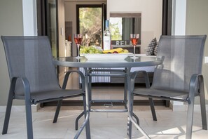 Habitación doble, terraza | Terraza o patio