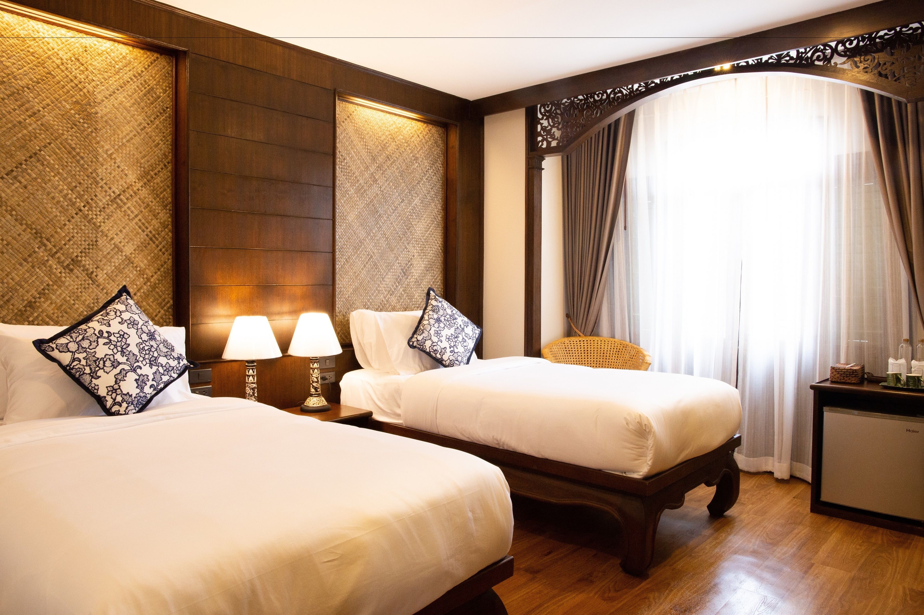 superior twin room | 1 bedroom, premium bedding, minibar, blackout curtains