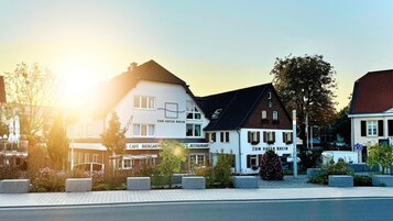 Fassade der Unterkunft