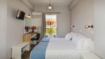 Desk, soundproofing, iron/ironing board, free cots/infant beds