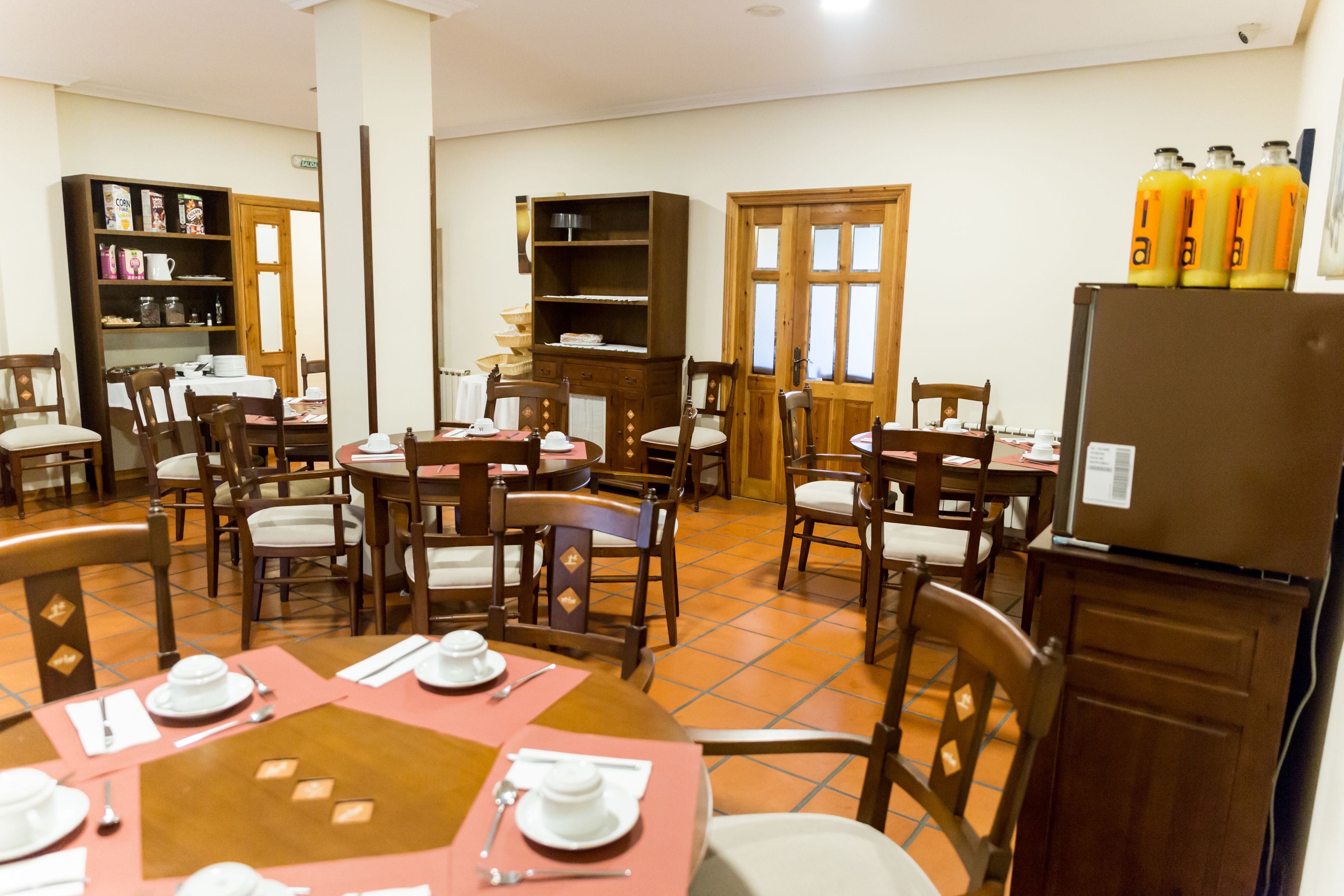 daily buffet breakfast (eur 7.00 per person)
