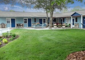 Fassade der Unterkunft