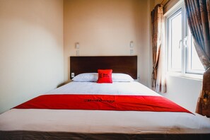 Kamar Double Standar, 1 Tempat Tidur Double | Meja kerja, Wi-Fi gratis, dan seprai linen