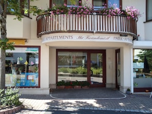 Ingresso della struttura