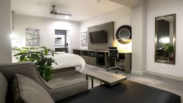 Centro de negocios en la habitación