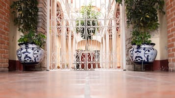 Interior entrance