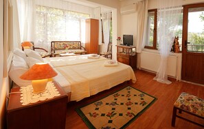 Ruyam, Balcony, Forest and Sea View | View from room - Gunebakan Taliani Otel (Ayvalik)