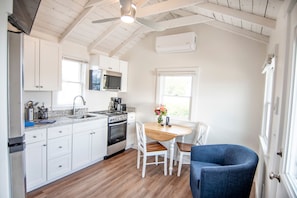 Cottage 10 - 1 Queen Bed, Courtyard View | Private kitchen - Truro Beach Cottages (North Truro)