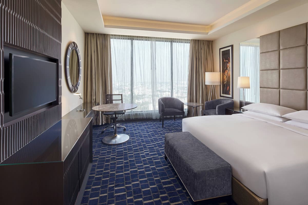 Room, 1 Katil Raja (King) | 1 bilik tidur, cadar kapas Mesir, peralatan tempat tidur premium 