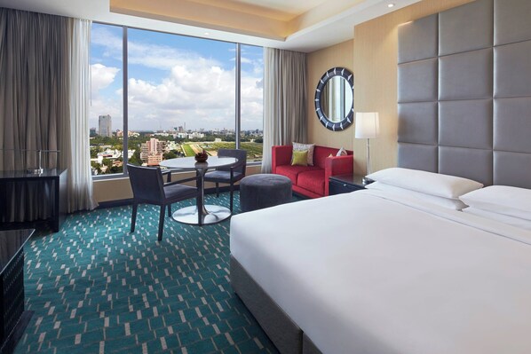 Chambre Exécutive, 1 lit double (View) | Bar lounge