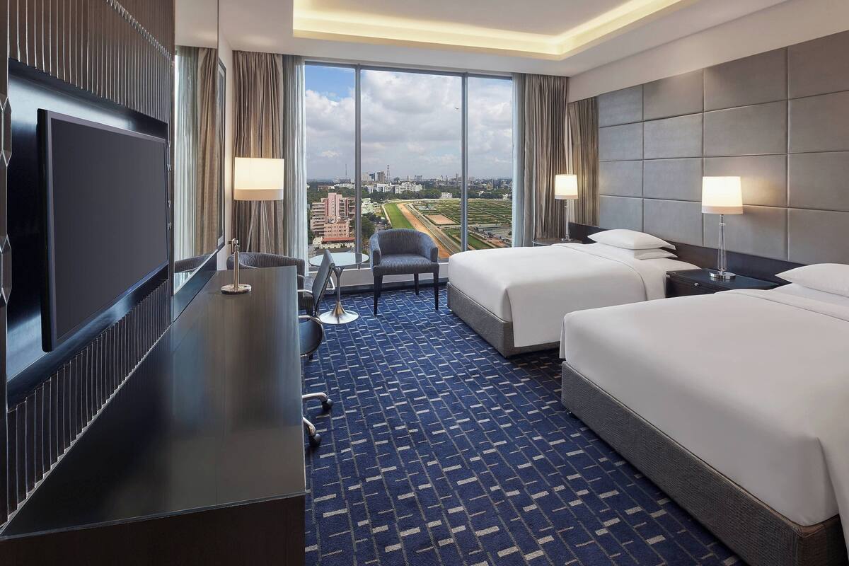 Executive Room, 2 Katil Bujang (Single) | 1 bilik tidur, cadar kapas Mesir, peralatan tempat tidur premium 