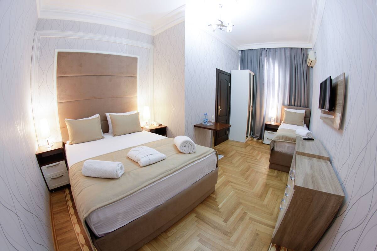 Soundproofing, iron/ironing board, free WiFi