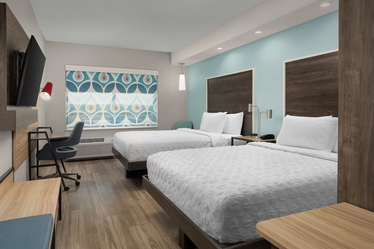 Lakens van Egyptisch katoen, luxe beddengoed, een kluis op de kamer