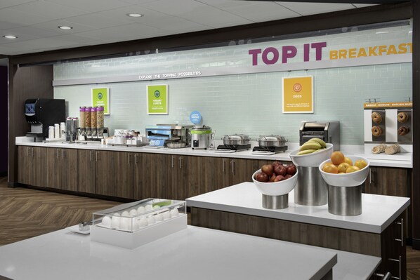 Petit déjeuner buffet compris tous les jours