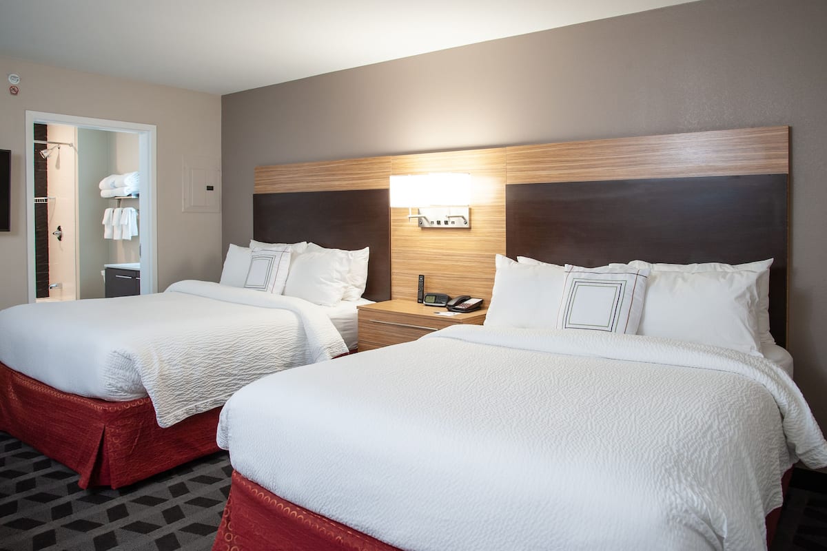 desk, blackout curtains, iron/ironing board, free cots/infant beds