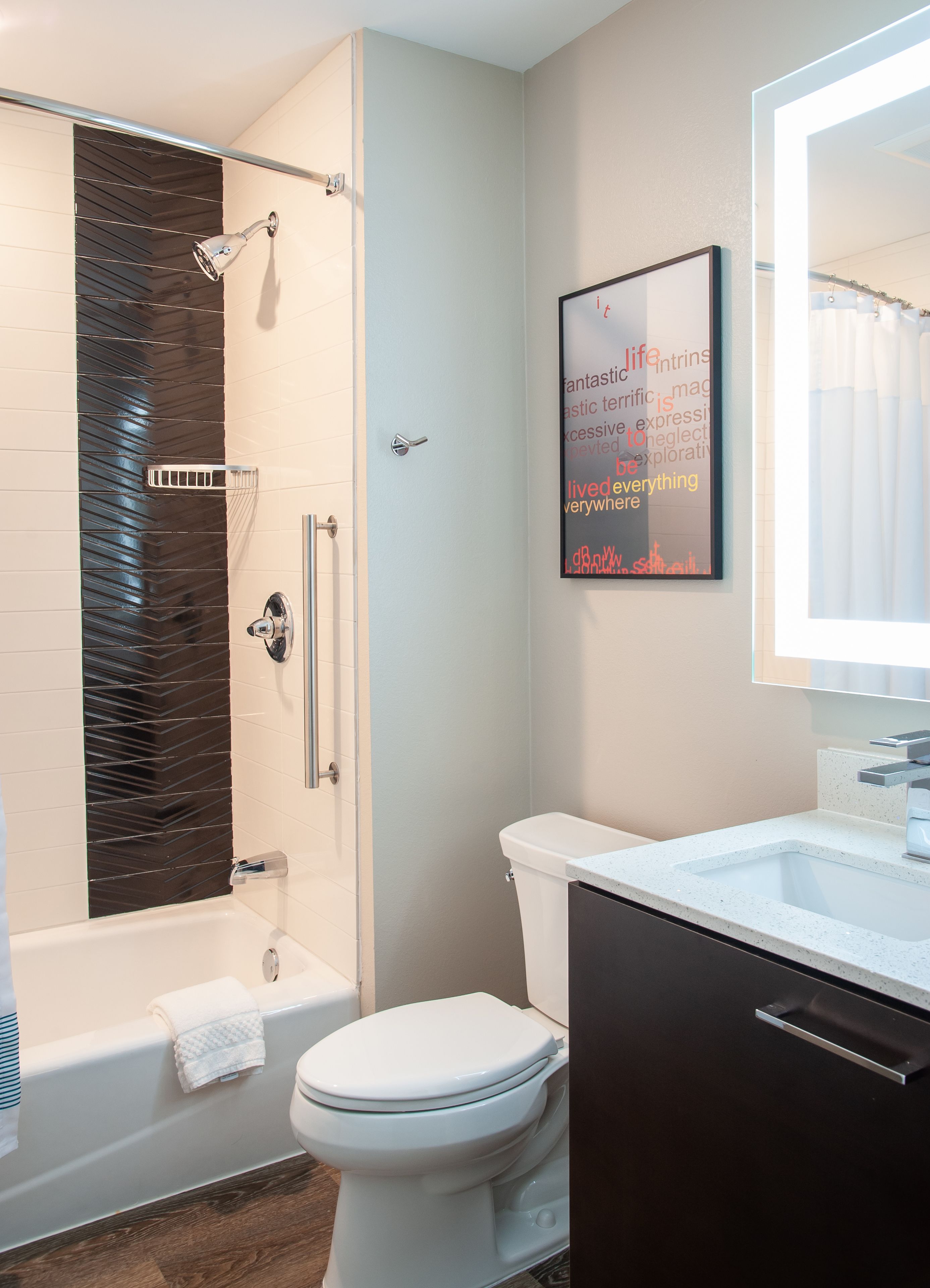 free toiletries, hair dryer, towels, soap