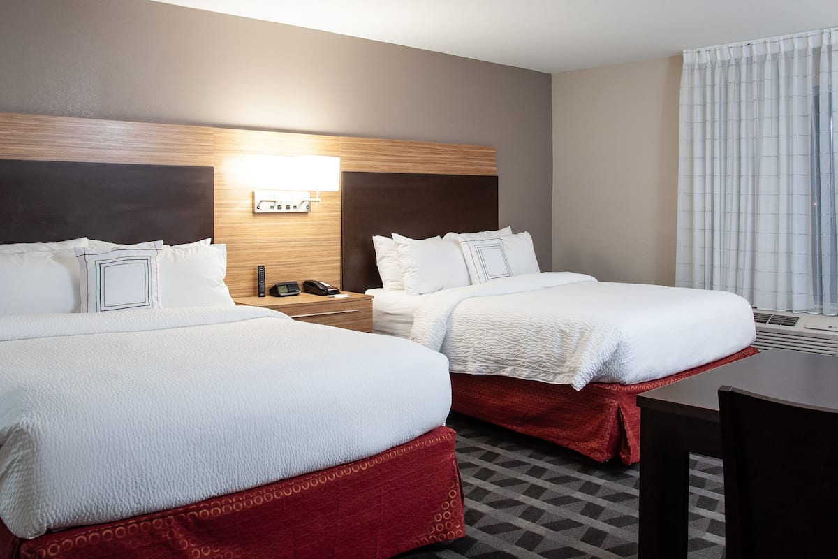 desk, blackout curtains, iron/ironing board, free cots/infant beds