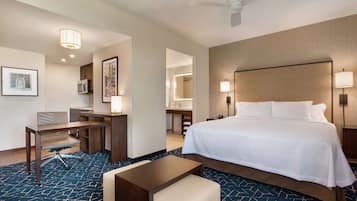 Premium bedding, in-room safe, desk, blackout drapes