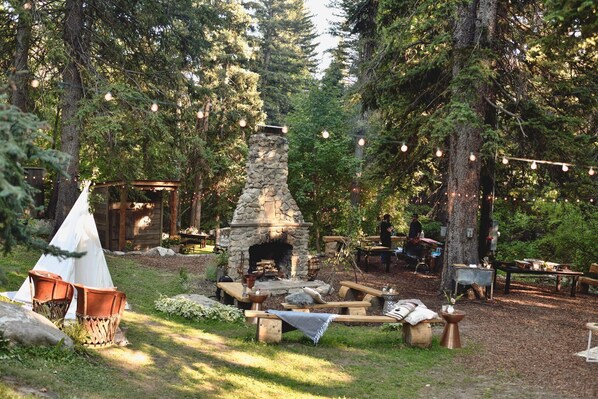 Opções para refeição ao ar livre