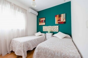 2 間睡房、Wi-Fi、床單