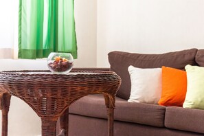 Superior Room | Living room | Flat-screen TV - Riviera Punta Cana Eco Travelers House (Punta Cana)