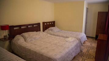 Free WiFi, bed sheets