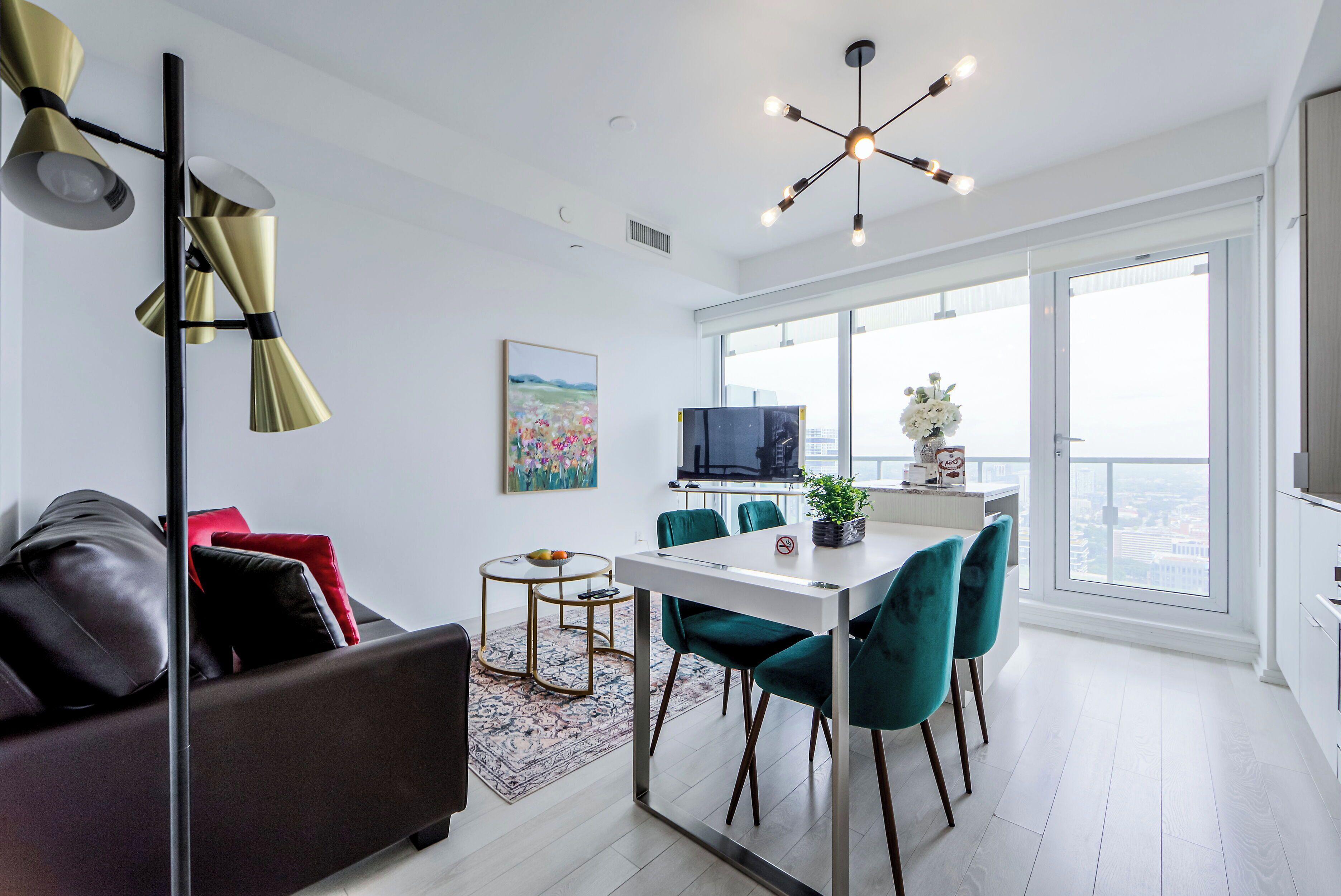 Superior Condo, 1 Bedroom, Kitchen, City View | Living area | Flat-screen TV, Netflix