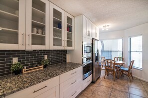 Exclusive Condo, 2 Bedrooms | Private kitchen | Fridge, microwave, oven, stovetop