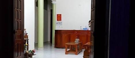 Entrada de la propiedad