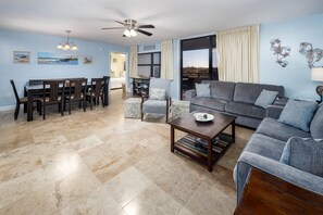 TV, DVD player - Nautilus 1103 - 3 BR/2 1/2 BA Ground Floor Free Beach Service 3/1-10/31 (Ft Walton Beach)