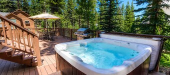 Rocky Top Retreat | Pet-Friendly A-Frame Cabin with Hot Tub and Game Room in South Lake Tahoe
