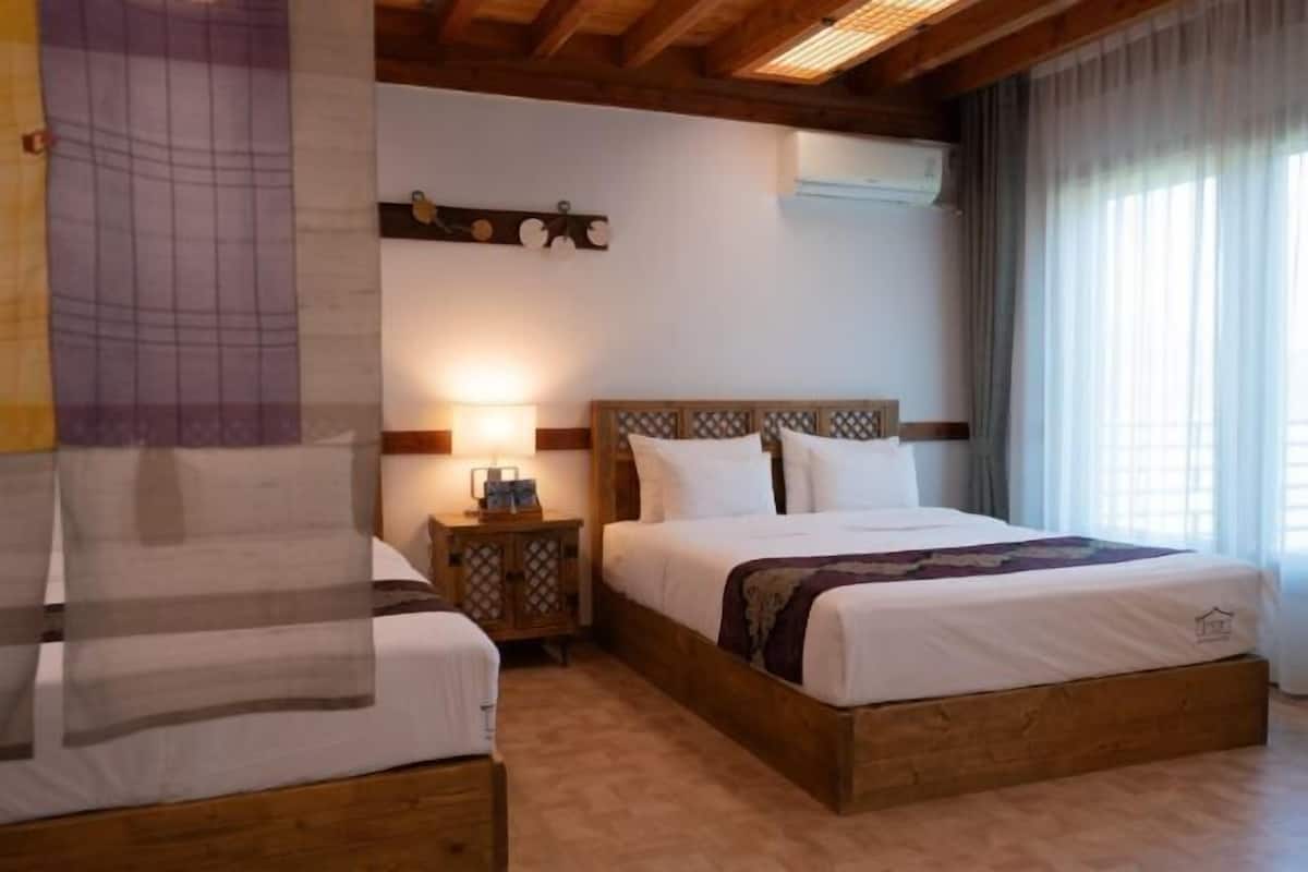 Decoración personalizada, muebles diferentes y wifi gratis