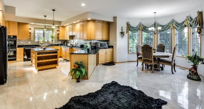 Lake view house