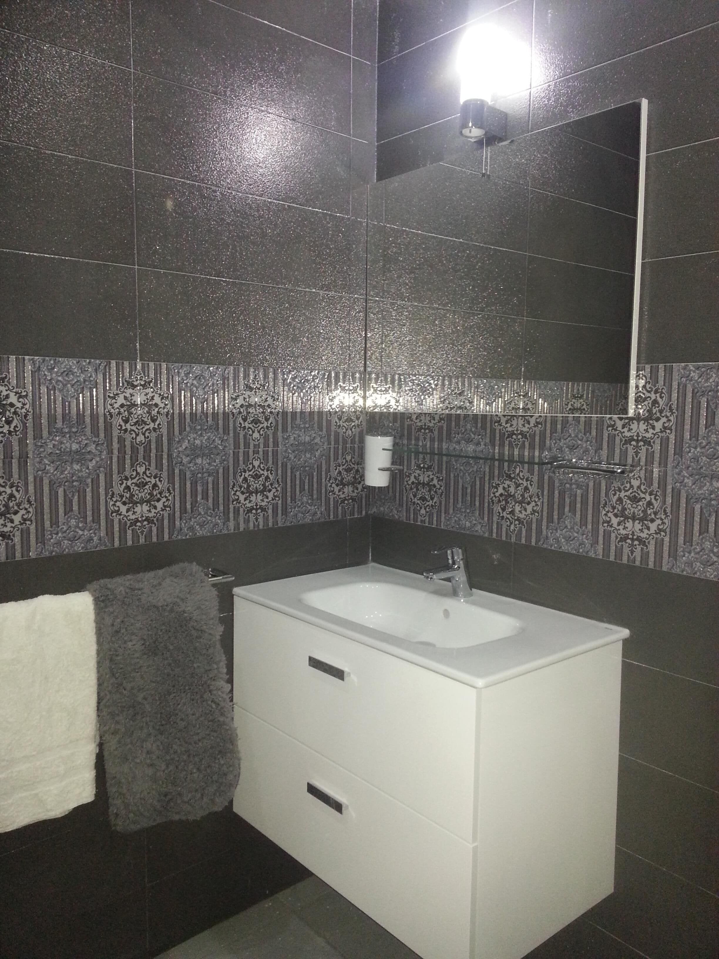 Hair dryer, towels