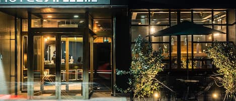 Front of property - evening/night