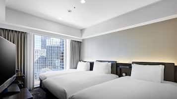 In-room safe, blackout curtains, soundproofing, iron/ironing board