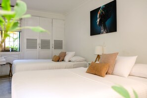 Deluxe Double Room, 2 Double Beds, Non Smoking, Garden Area | Iron/ironing board, free WiFi, bed sheets - Múcura Hotel & Spa (Cartagena)