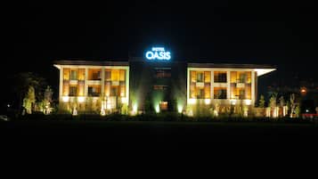 Front of property - evening/night